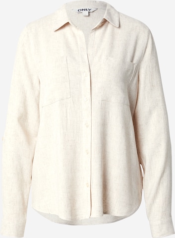 bēšs ONLY Blūze 'ONLYasmin-Siesta': no priekšpuses