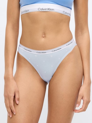 Calvin Klein Underwear Slip in Blue: front