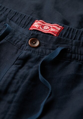 Superdry Regular Trousers in Blue