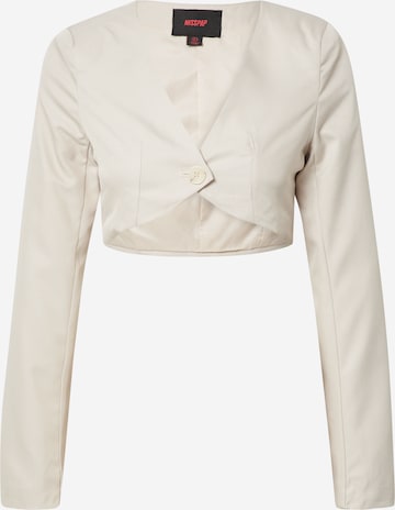 Misspap - Blazer en beige: frente