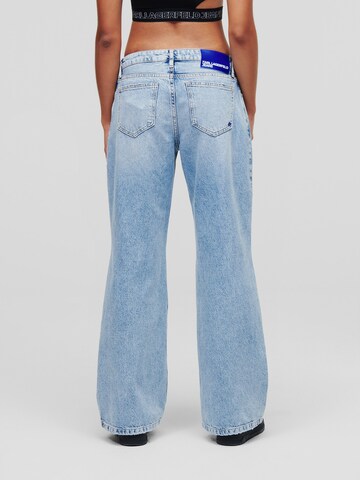 Karl Lagerfeld Lużny krój Jeansy w kolorze niebieski