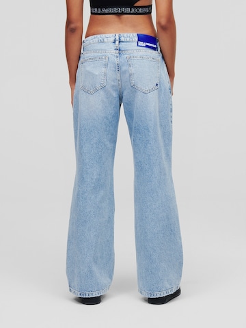 Karl Lagerfeld Loosefit Jeans in Blauw