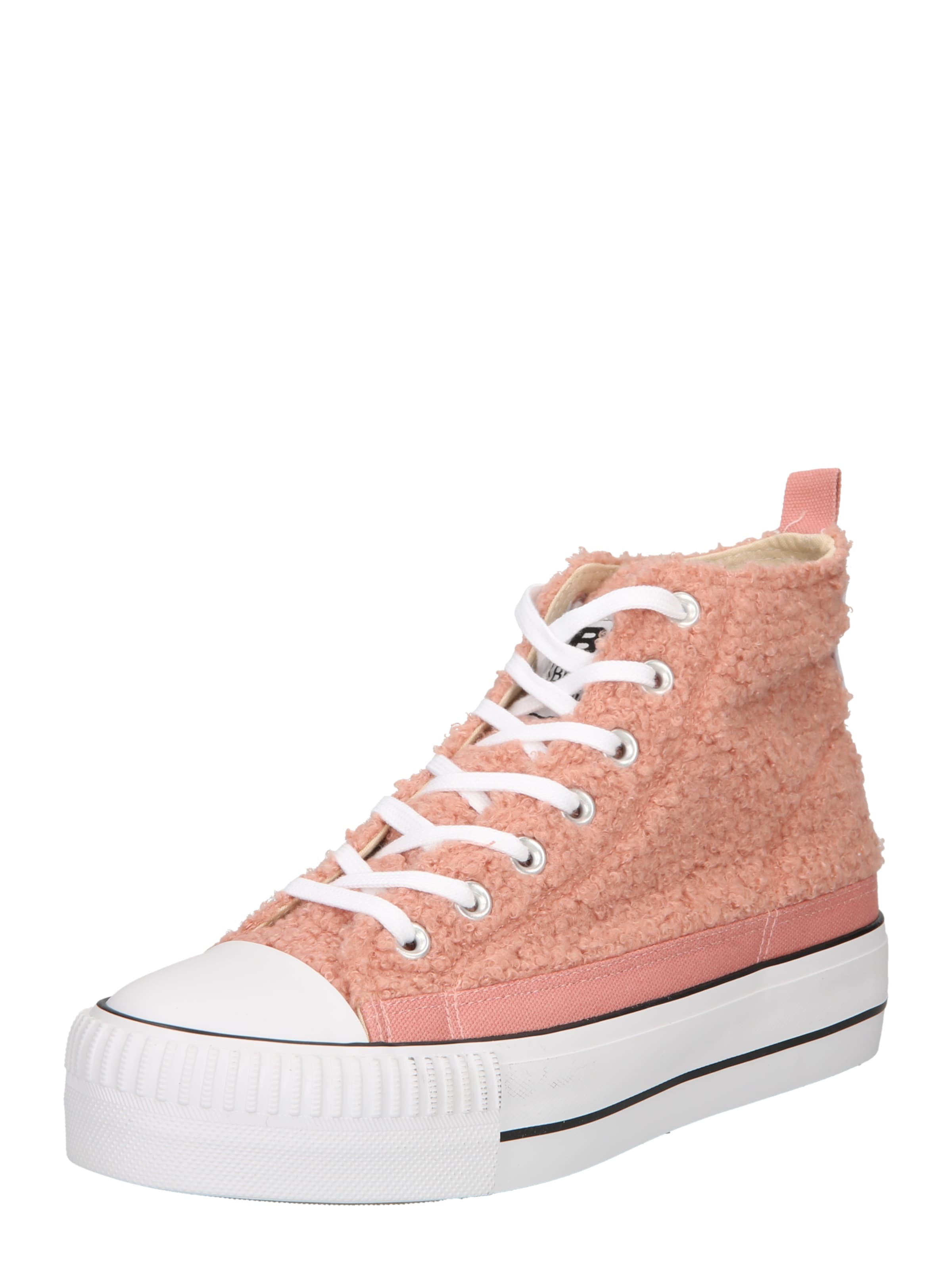 Baskets hautes 'Kaya' BRITISH KNIGHTS en rose : devant