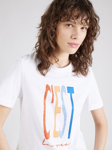 T-shirt Rich & Royal en blanc