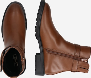 ONLY Stiefelette 'Tina' in Braun