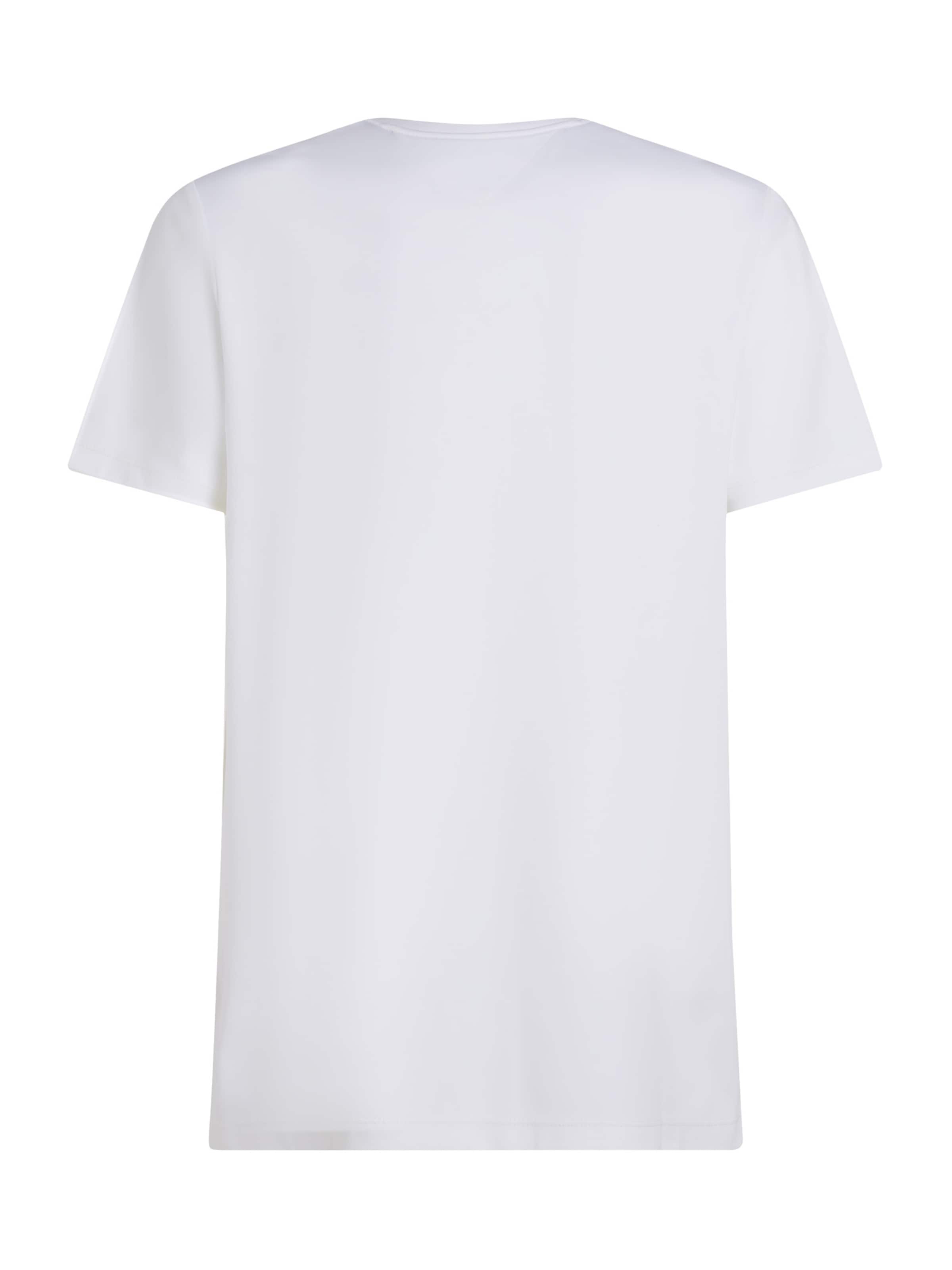 Tricou de la TOMMY HILFIGER pe alb: spate