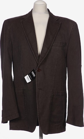 bugatti Suit Jacket in M-L in Brown: front
