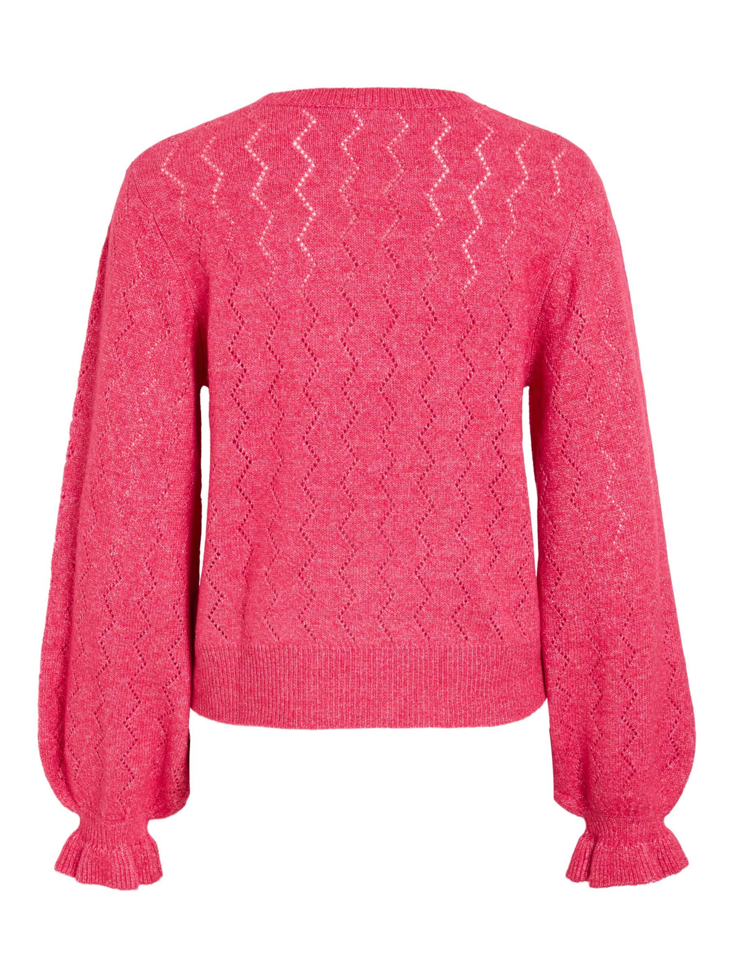 VILA Pullover 'VISALSA' in Pink