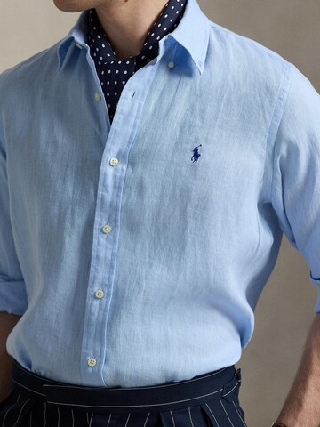 Coupe regular Chemise Polo Ralph Lauren en bleu