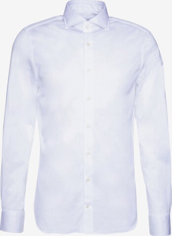 Baldessarini Slim fit Button Up Shirt 'Henry' in White: front