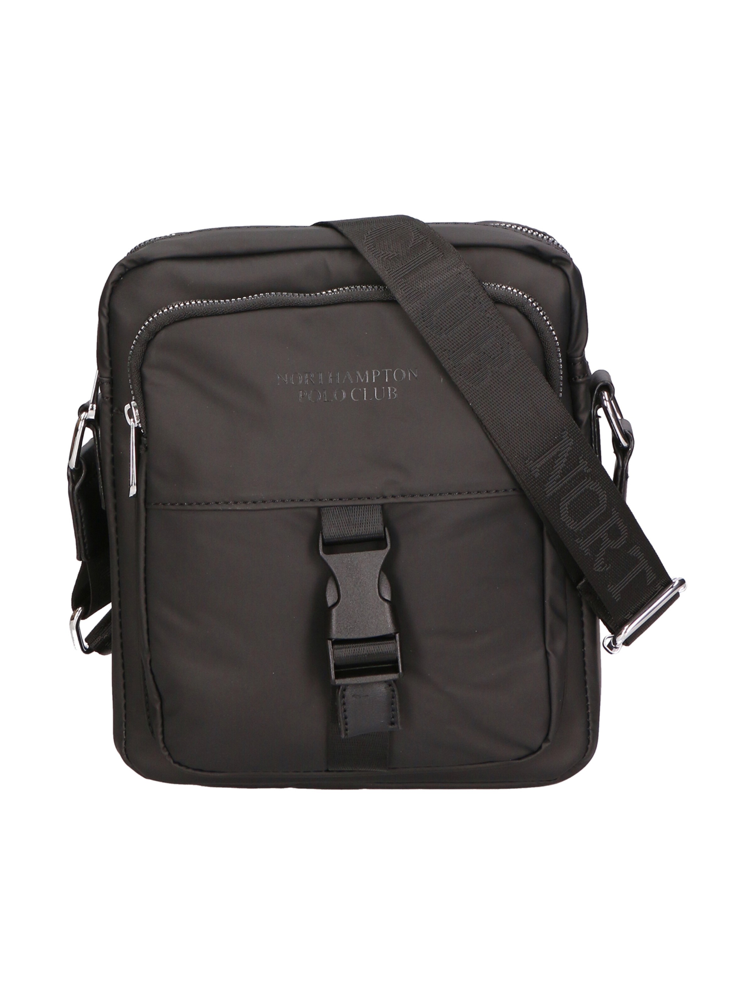 Sac à bandoulière Northampton Polo Club en noir : devant