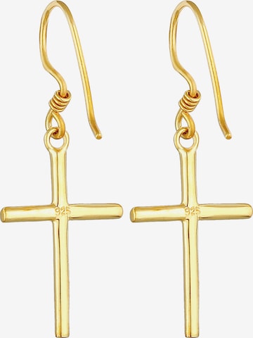 ELLI Earrings 'Kreuz' in Gold
