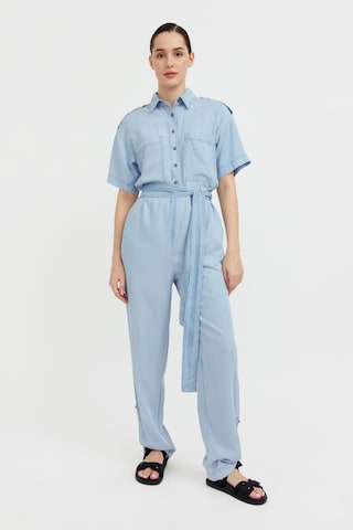Finn Flare Jumpsuit in Blue: front