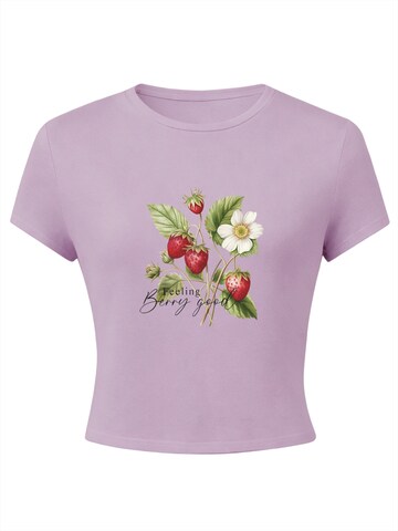 GORHEY Shirt in Lila: Vorderseite