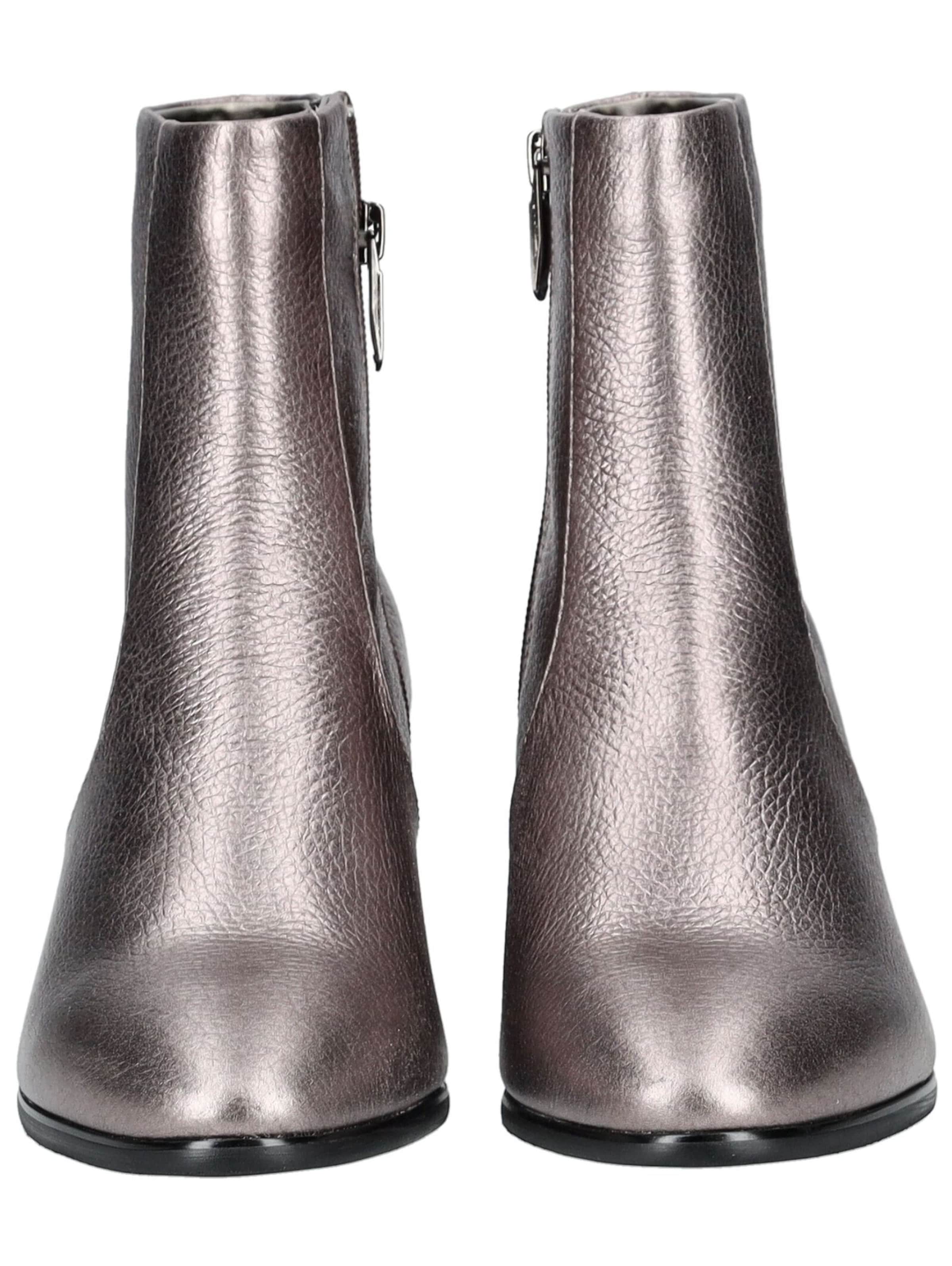 Regarde le Ciel Ankle Boots in Silver