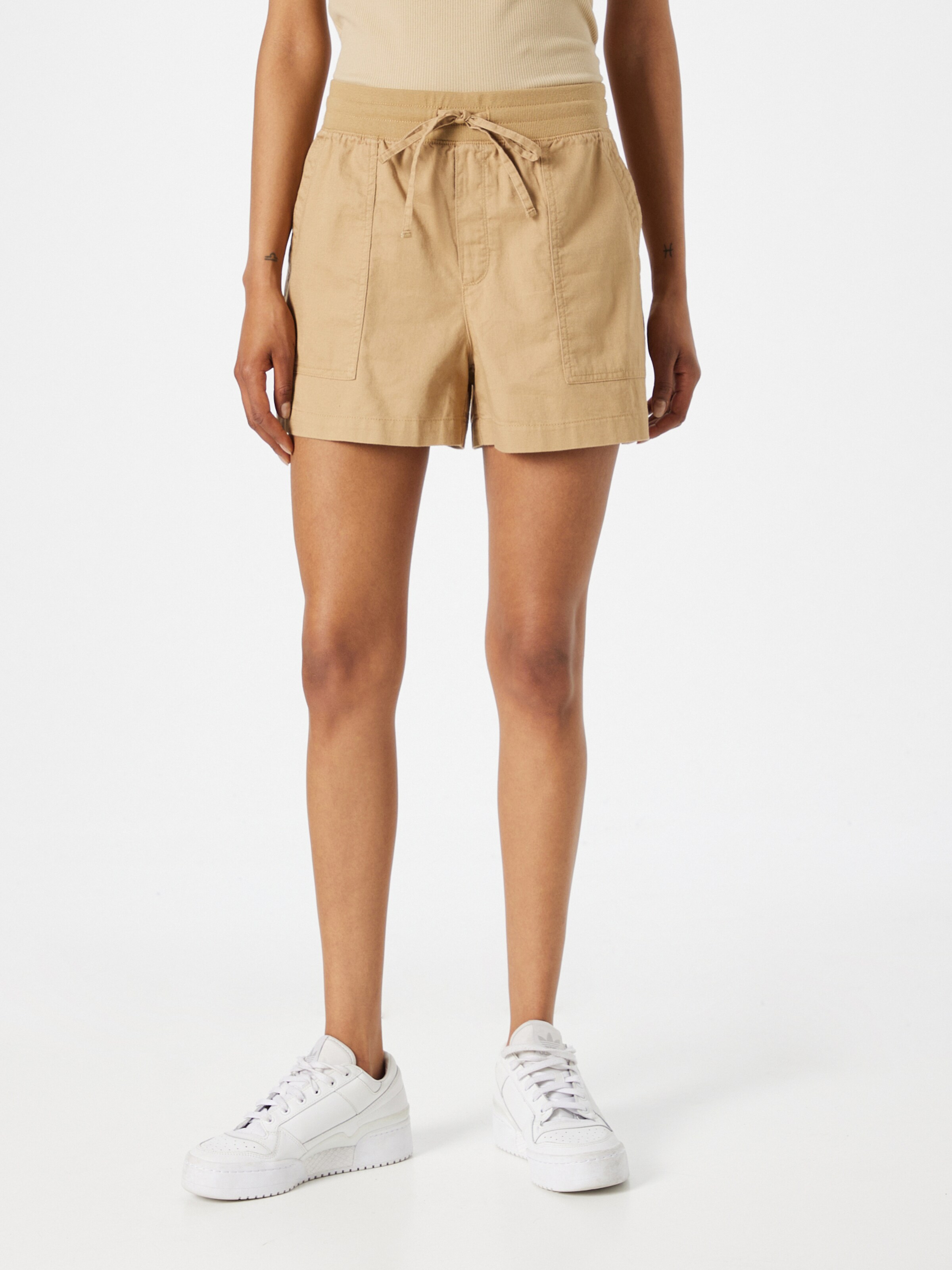 Frauen Große Größen GAP Shorts in Camel - OC48585 Frauen Große Größen GAP Shorts in Camel - OC48585