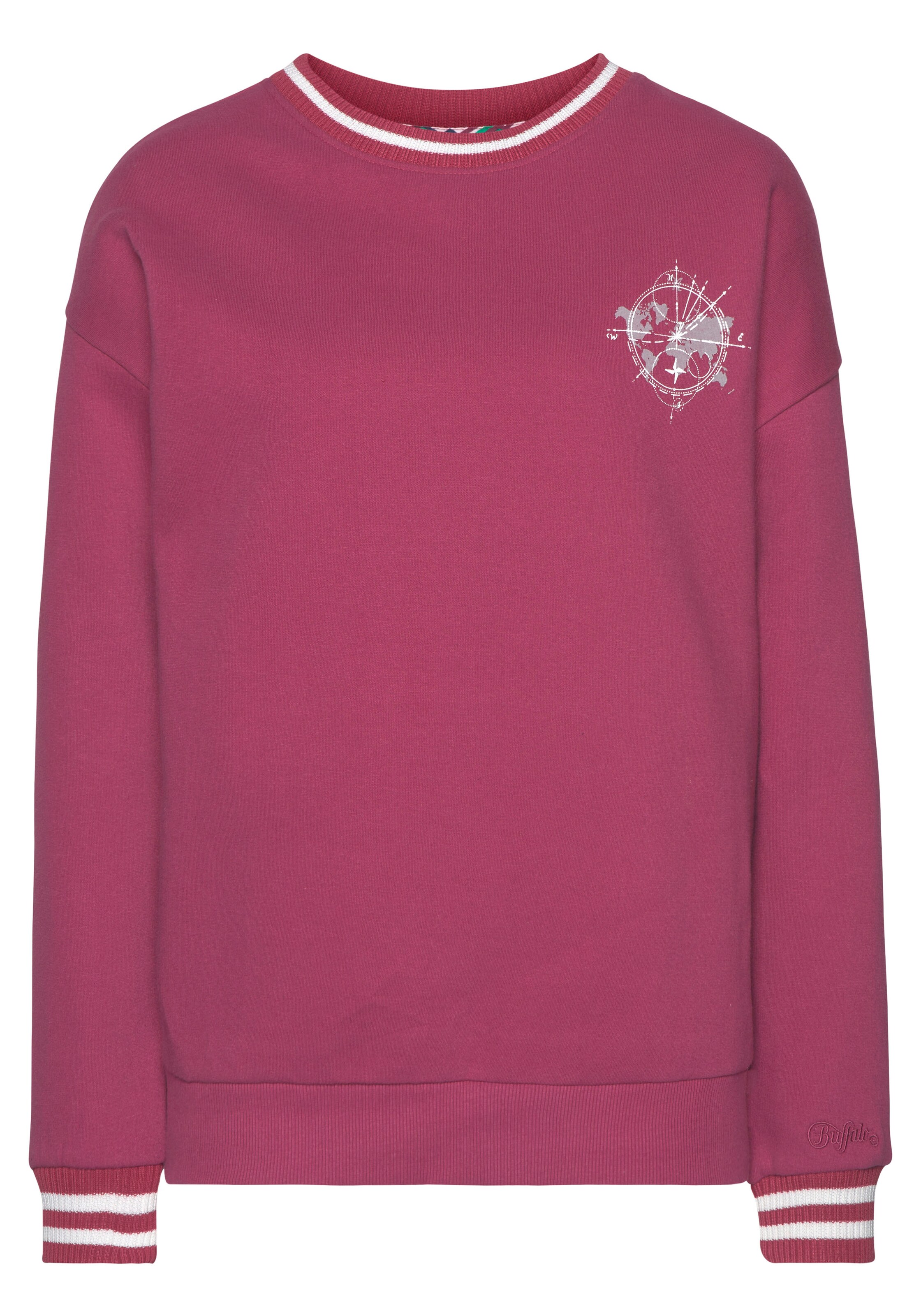 BUFFALO Sweatshirt in Pink: Vorderseite