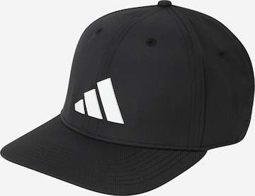 juoda ADIDAS GOLF Sportinė kepurė: priekis