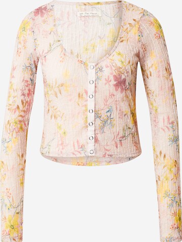 Free People Blouse 'ANGELINA' in Roze: voorkant