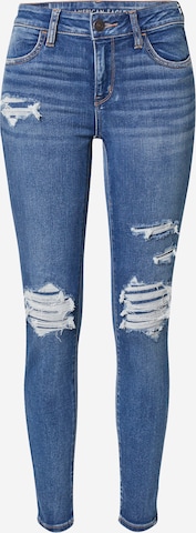 American Eagle Skinny Jeans in Blau: predná strana