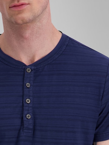 TIMEZONE T-Shirt 'Henley' in Blau