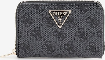 Portofel 'Laurel' de la GUESS pe negru: față