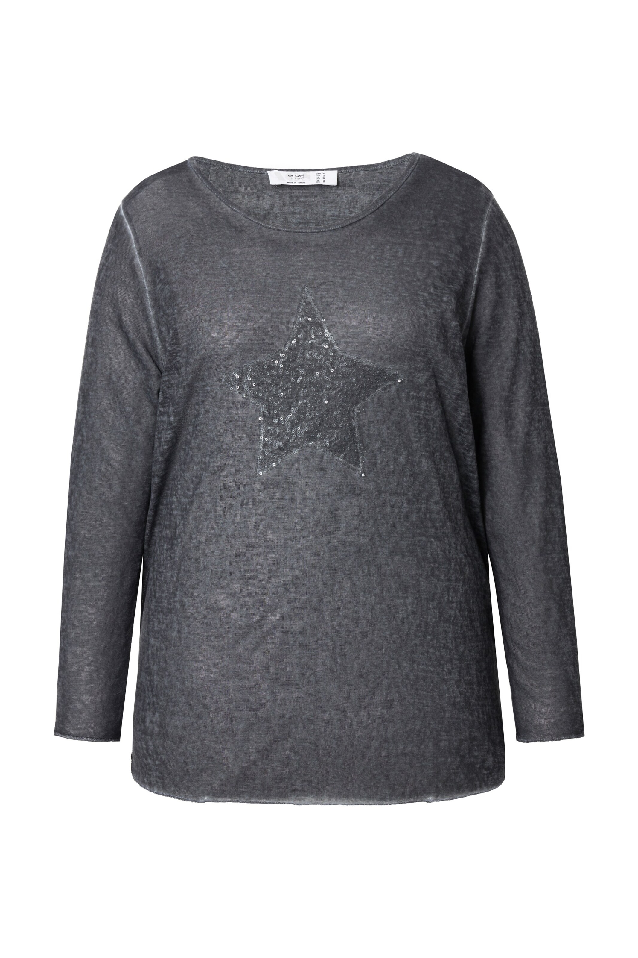 Angel of Style Shirt in Grey: front