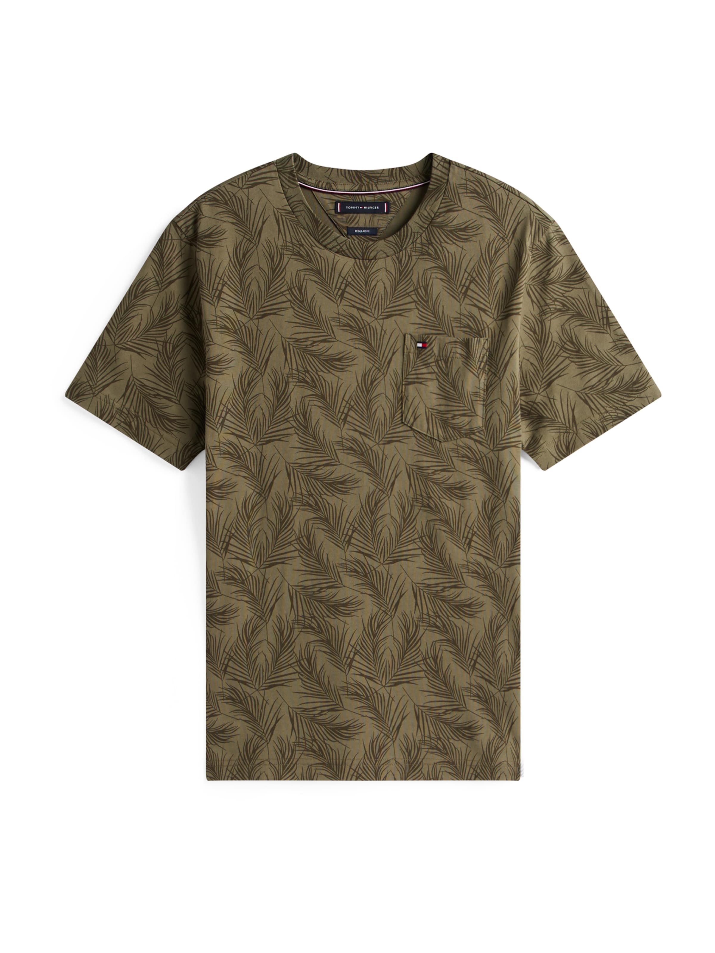 TOMMY HILFIGER Футболка в Зеленый: спереди