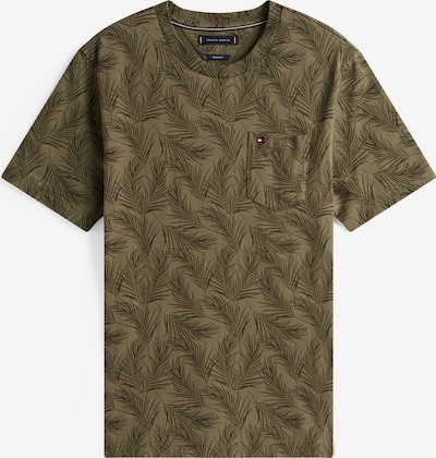 Marškinėliai iš TOMMY HILFIGER, spalva – tamsiai ruda / rusvai žalia, Prekių apžvalga