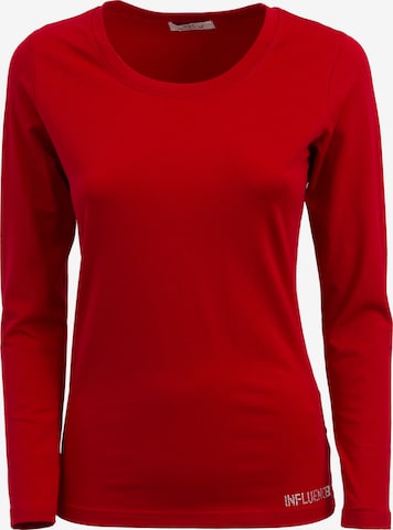 Influencer Shirt in Red: front