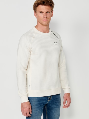 KOROSHI Sweatshirt in Weiß