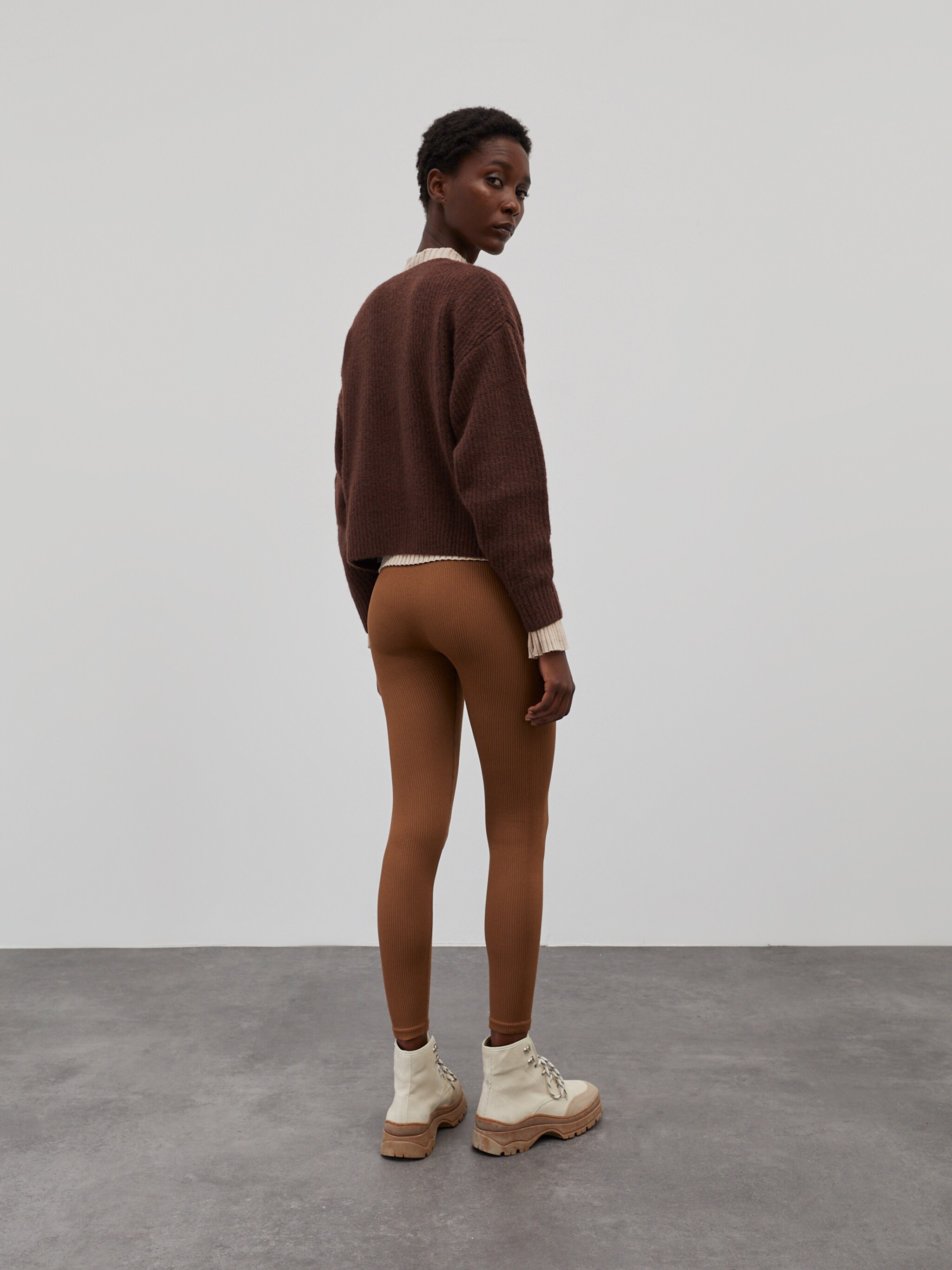 EDITED Produits Leggings 'Jona' kaki