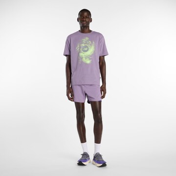 T-Shirt 'Vortex Performance T-Shirt' new balance en violet