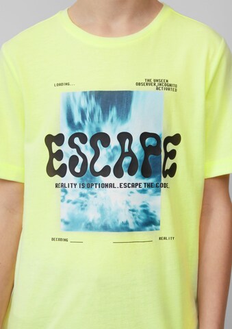 s.Oliver T-Shirt in Gelb