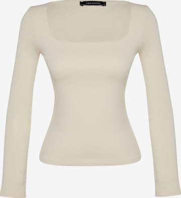 Trendyol - Camisa em cinzento: frente