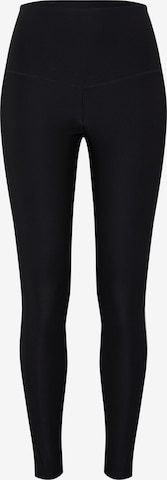 Jette Sport Skinny Leggings in Black: front