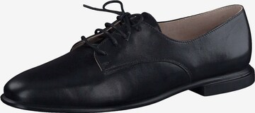 Paul Green Lace-Up Shoes in Black: front