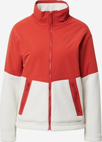 ODLO Athletic Jacket in Red: front