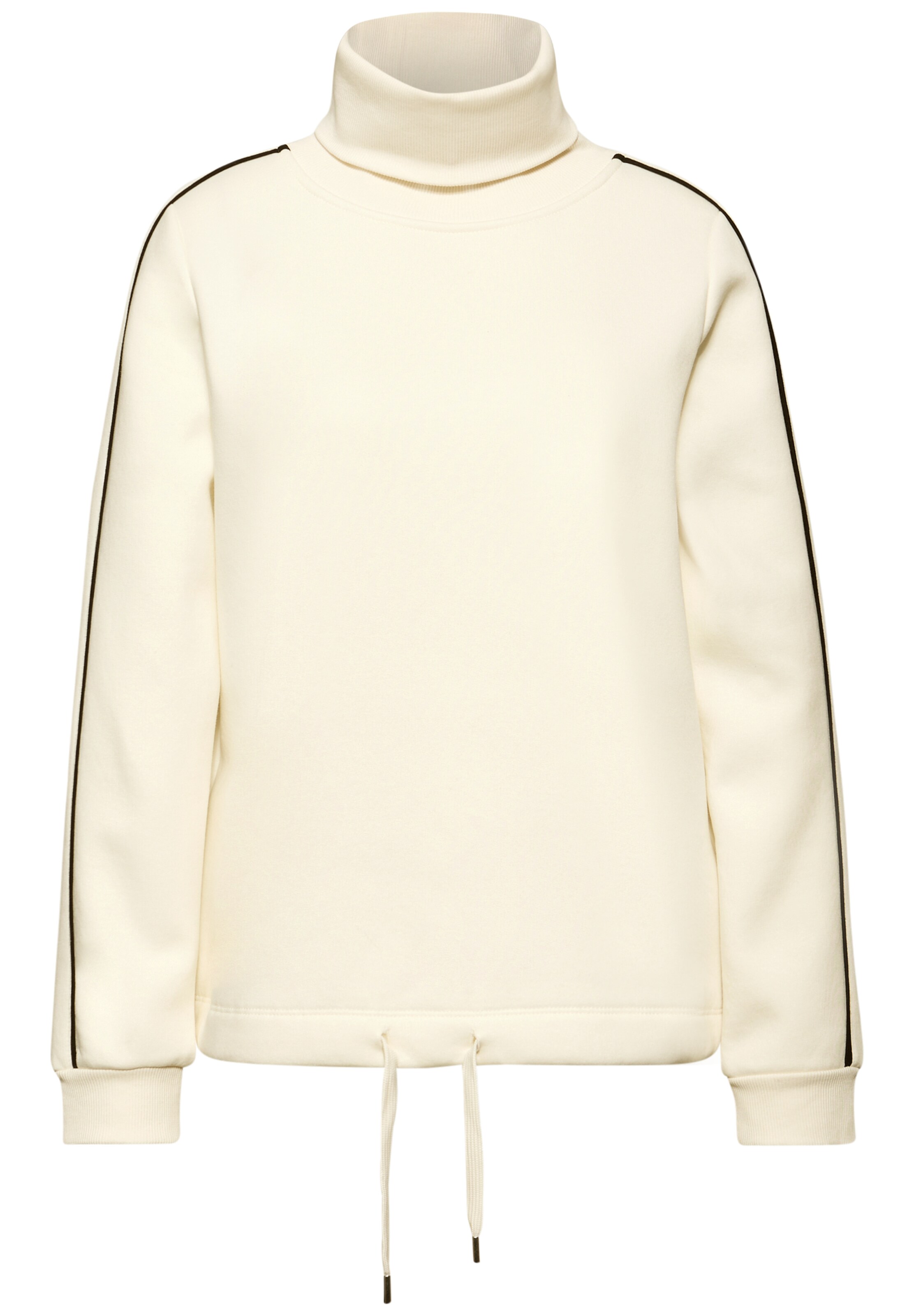 STREET ONE Sweatshirt in Beige: front
