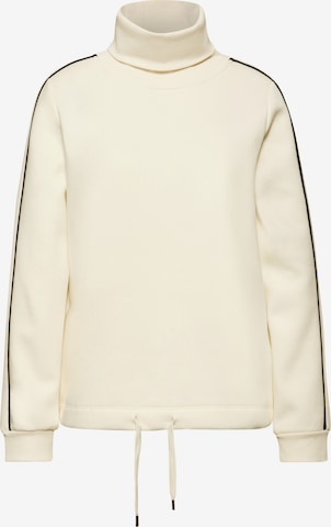 STREET ONE Sweatshirt in Beige: front