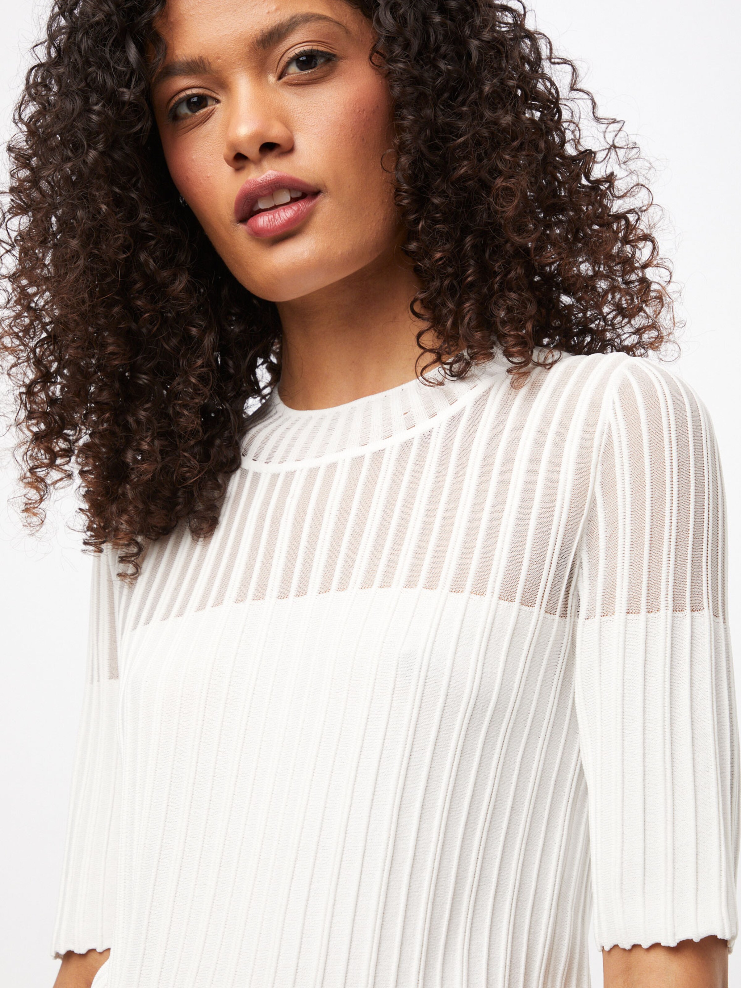 Frauen Große Größen HUGO Pullover 'Shomany' in Weiß - DR77037 Frauen Große Größen HUGO Pullover 'Shomany' in Weiß - DR77037