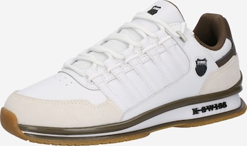 K-SWISS Platform trainers 'RINZLER' in White: front
