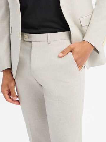 Finshley & Harding London Slimfit Anzug in Beige