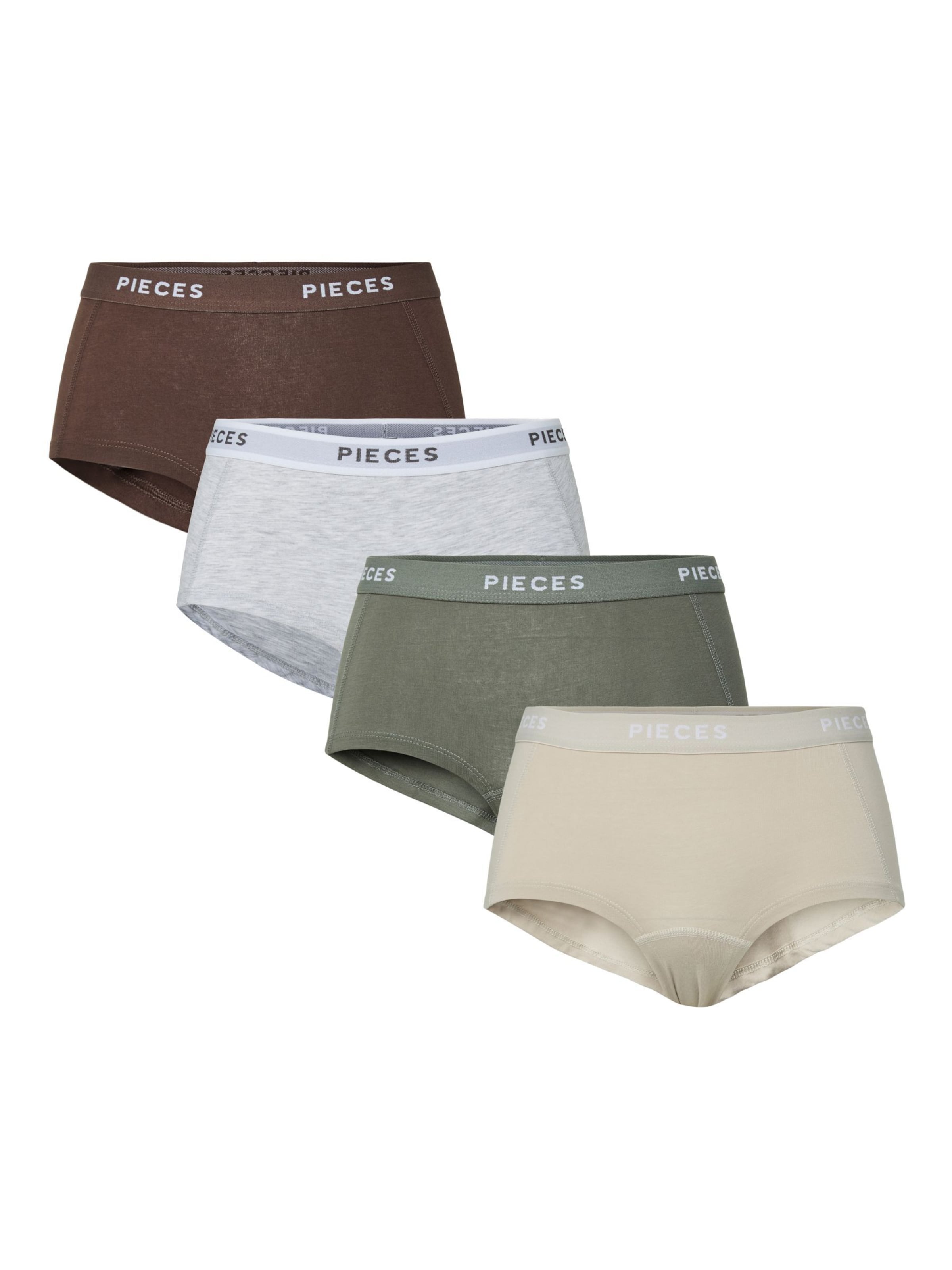 PIECES Broekje in Gemengde kleuren: voorkant