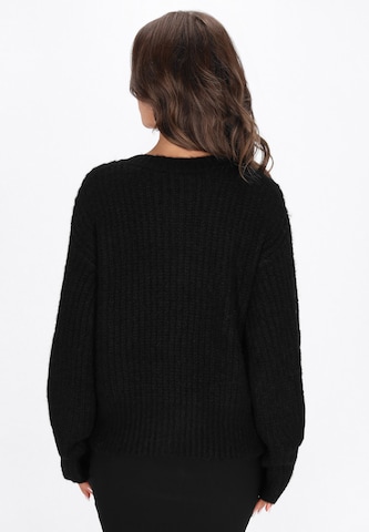 faina - Cárdigan en negro