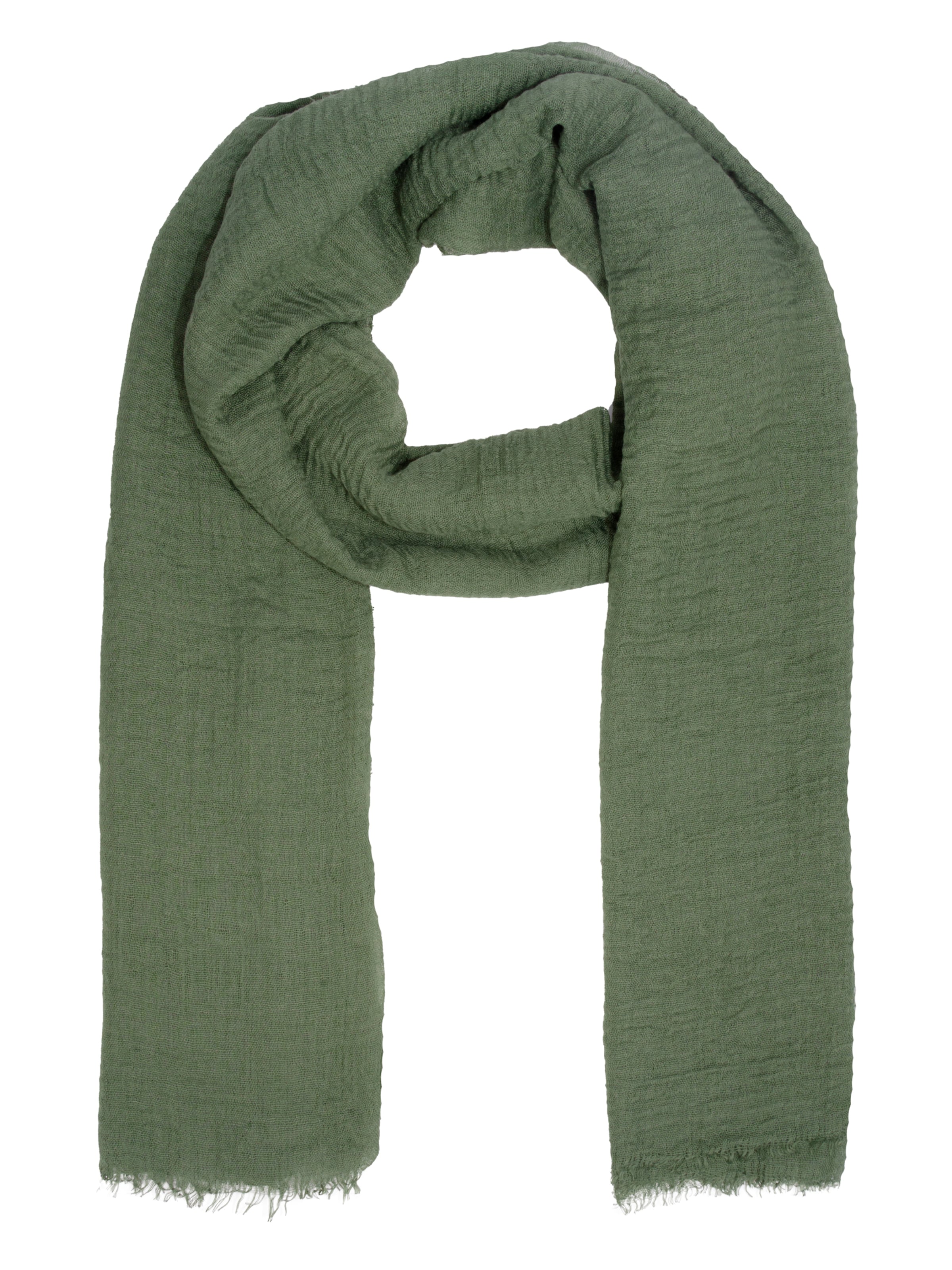 Seasons of April Schals 'Isabella' in Grün: Vorderseite