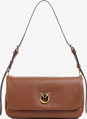 Borsa a spalla '106178 A0QO - BORSA' di PINKO in marrone: frontale