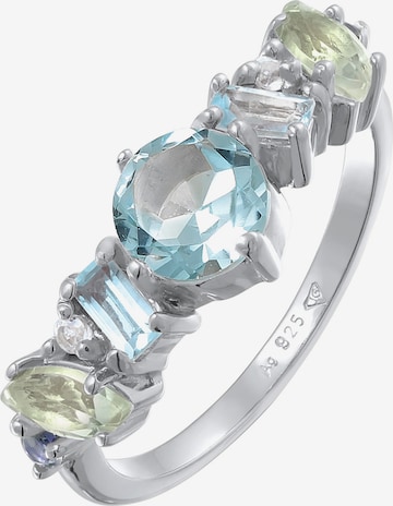 Bague 'Edelstein' ELLI PREMIUM en argent : devant