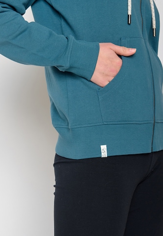 GREENBOMB Sweatvest in Blauw