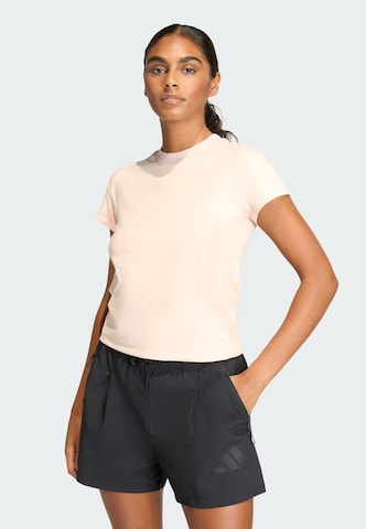 ADIDAS SPORTSWEAR - Camiseta funcional 'Z.N.E.' en rosa: frente